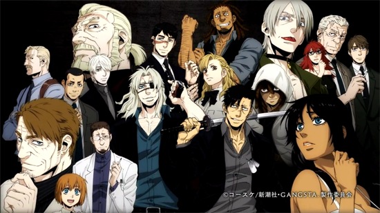 Gangsta anime