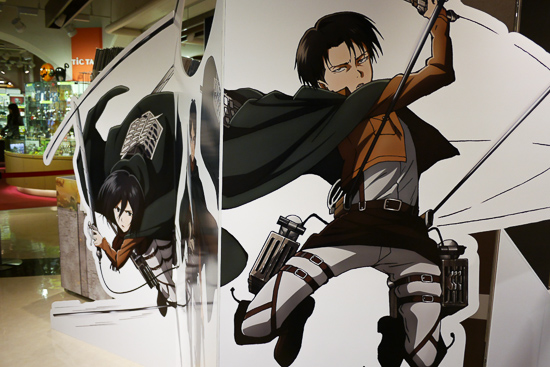 Attack on Titan Akihabara Pop-up Shop, picture 5