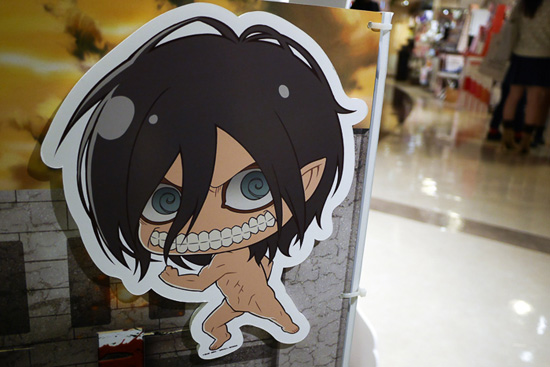 Attack on Titan Akihabara Pop-up Shop, picture 8